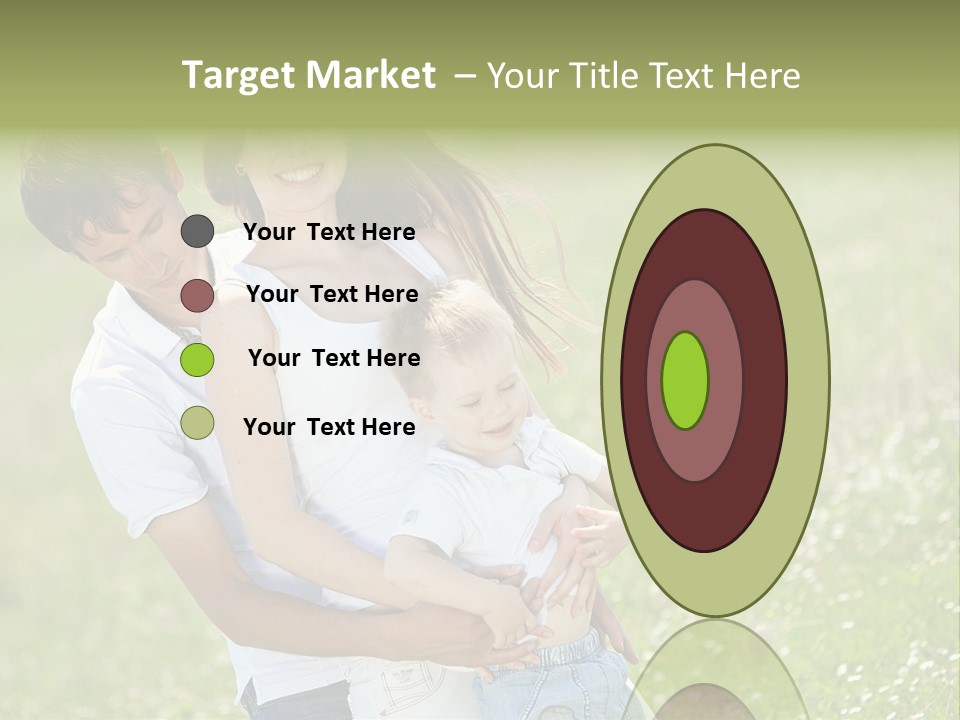 Park Relationship Smiling PowerPoint Template