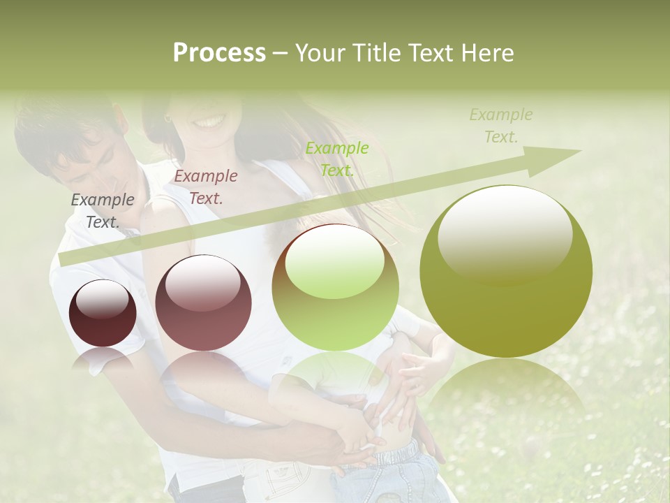 Park Relationship Smiling PowerPoint Template