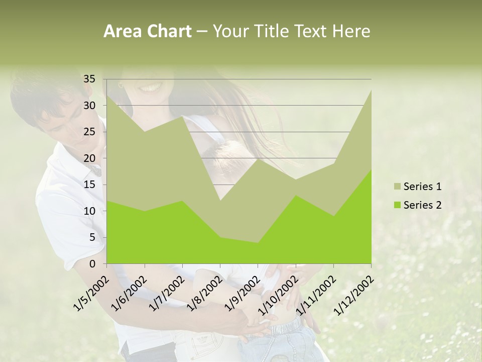 Park Relationship Smiling PowerPoint Template