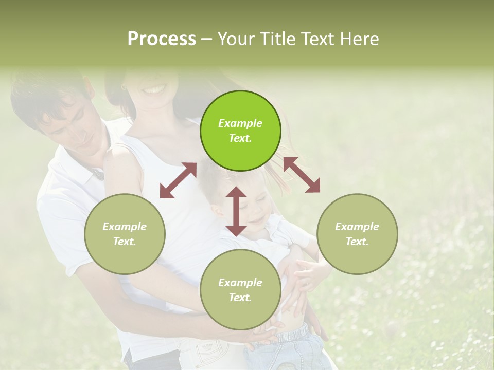 Park Relationship Smiling PowerPoint Template