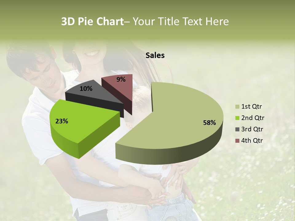 Park Relationship Smiling PowerPoint Template