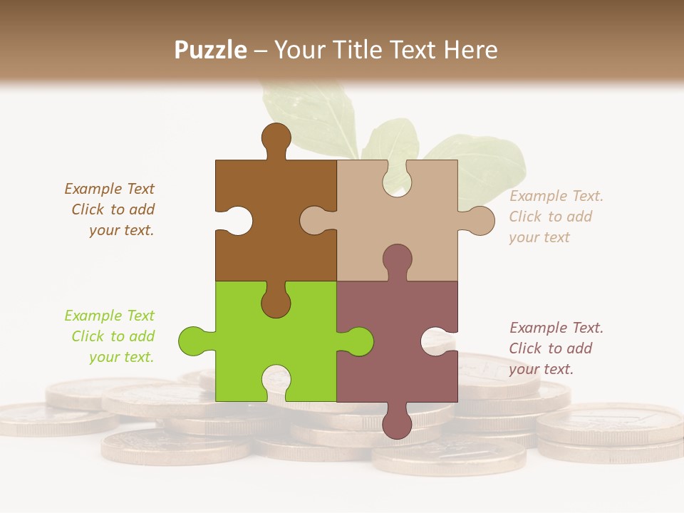 Currency Money Calculations PowerPoint Template