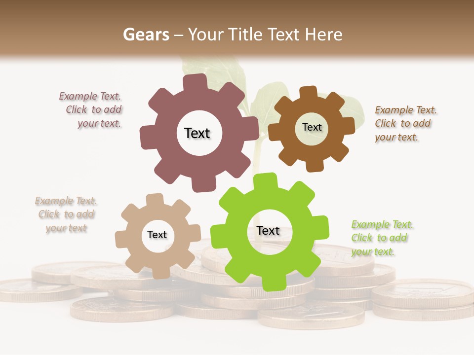 Currency Money Calculations PowerPoint Template