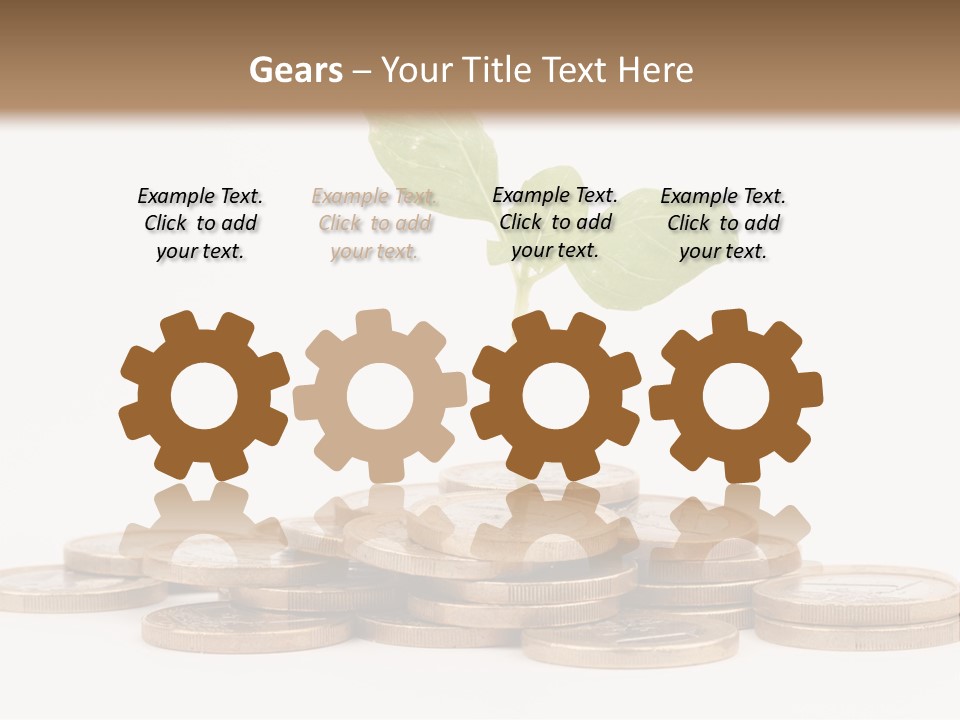 Currency Money Calculations PowerPoint Template