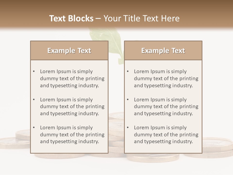 Currency Money Calculations PowerPoint Template