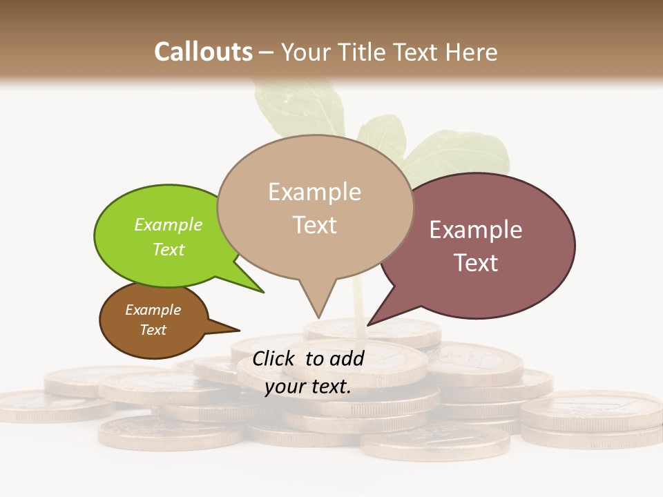 Currency Money Calculations PowerPoint Template