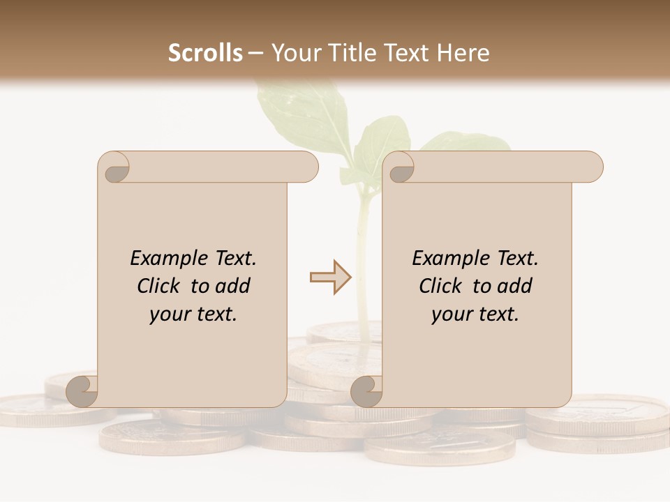 Currency Money Calculations PowerPoint Template