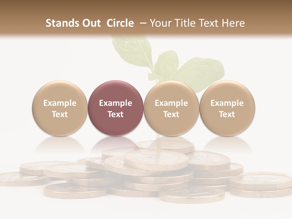 Currency Money Calculations PowerPoint Template