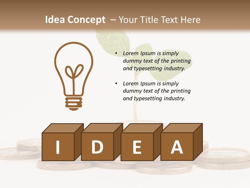 Currency Money Calculations PowerPoint Template