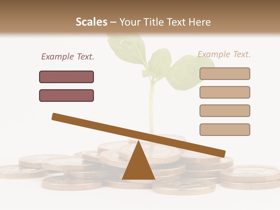 Currency Money Calculations PowerPoint Template