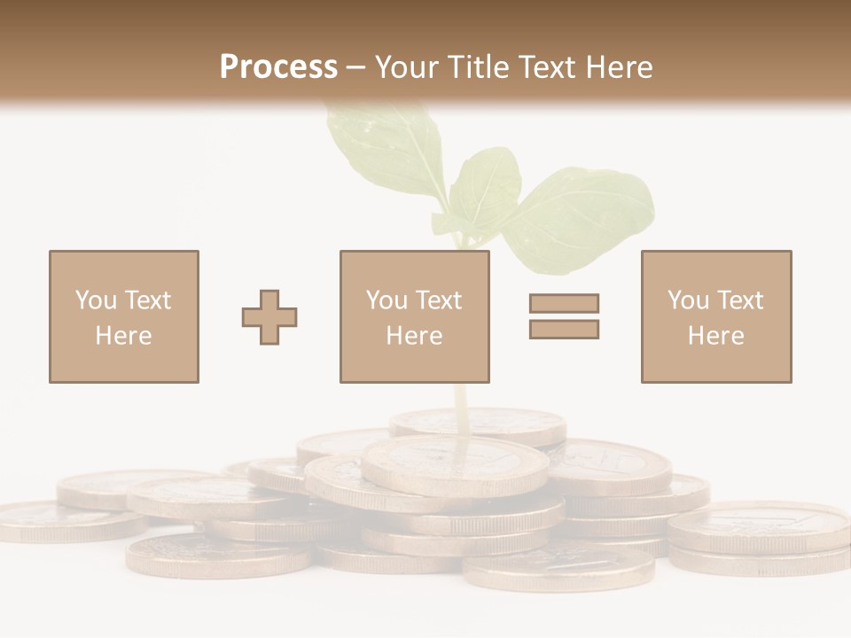 Currency Money Calculations PowerPoint Template