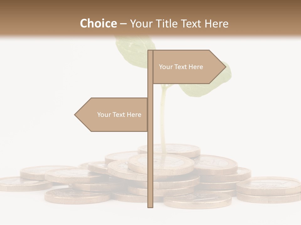 Currency Money Calculations PowerPoint Template