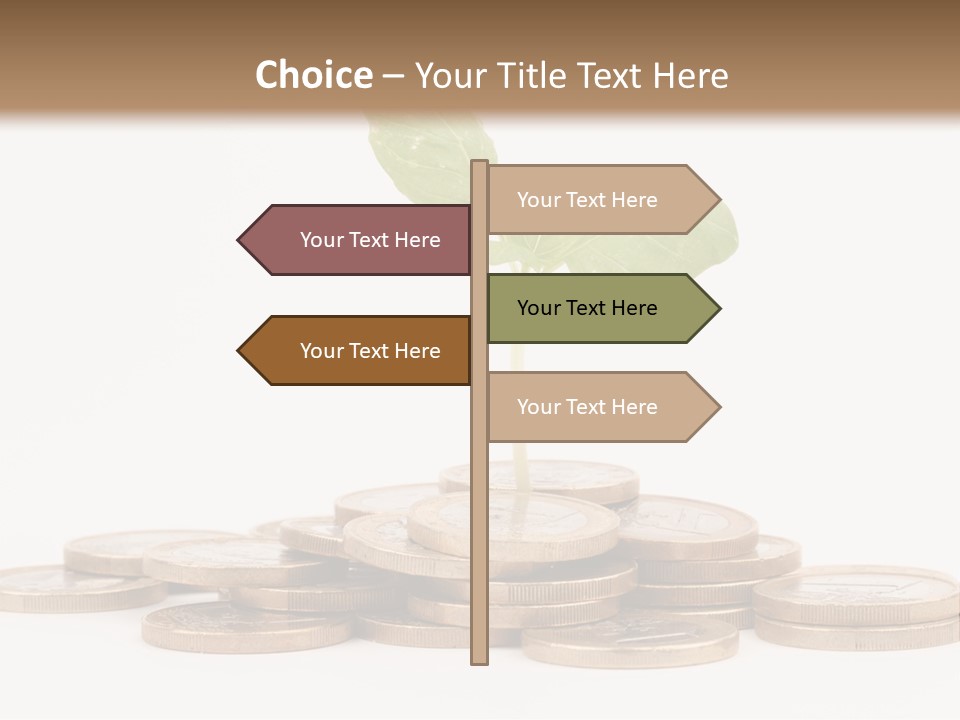 Currency Money Calculations PowerPoint Template