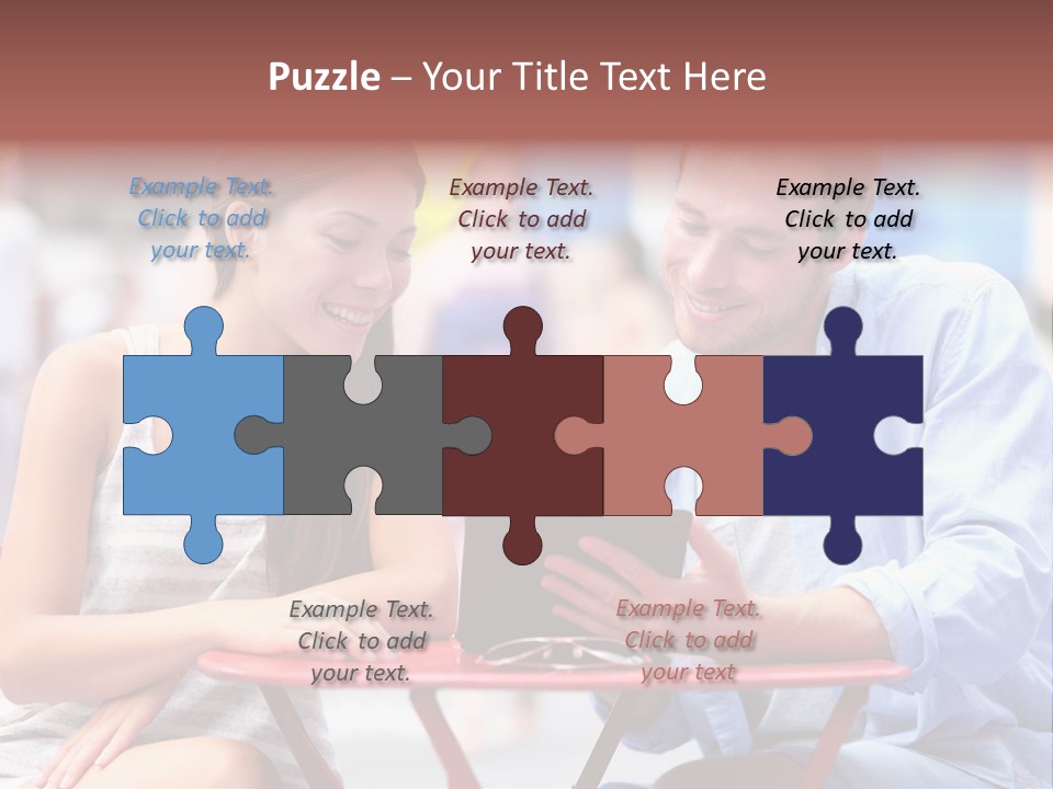 Students Computer Manhattan PowerPoint Template