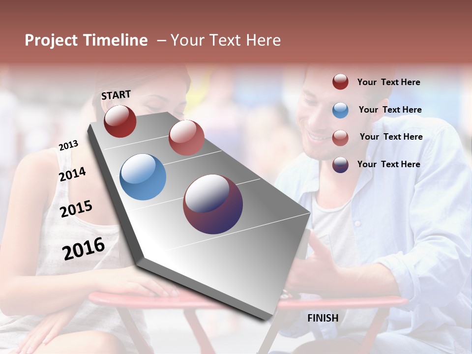 Students Computer Manhattan PowerPoint Template