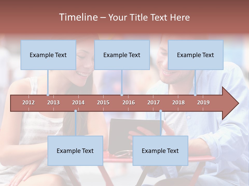 Students Computer Manhattan PowerPoint Template