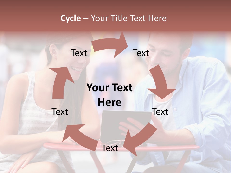 Students Computer Manhattan PowerPoint Template