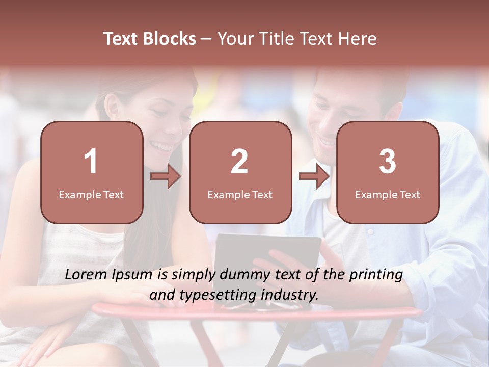 Students Computer Manhattan PowerPoint Template