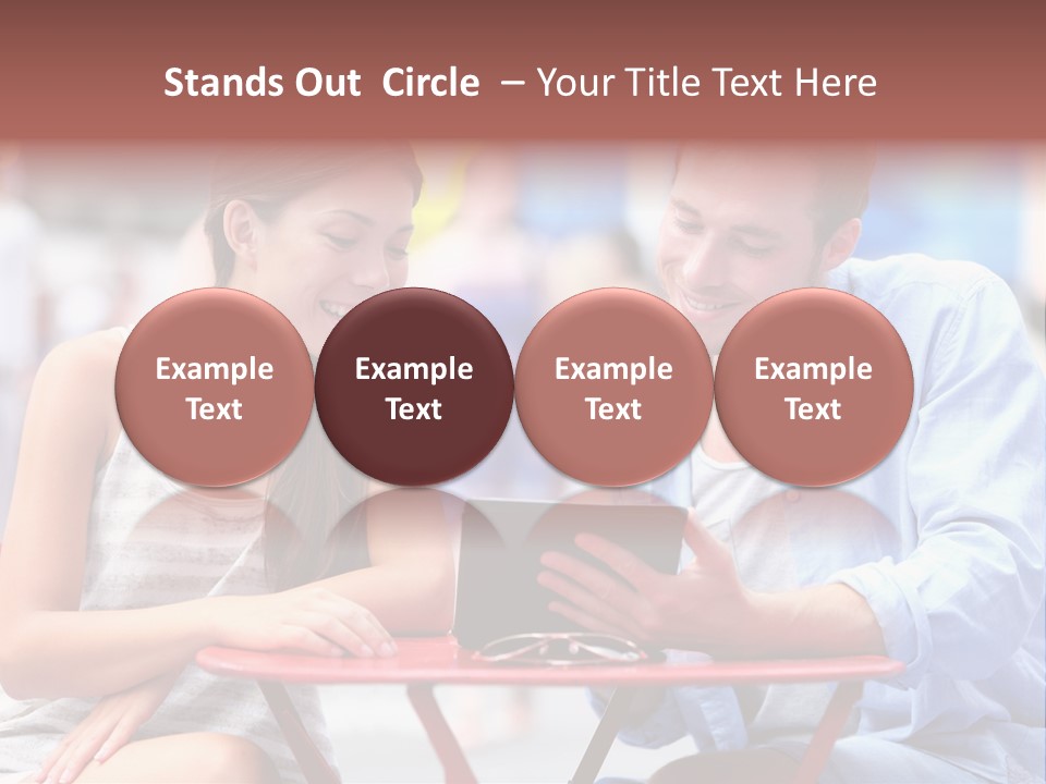 Students Computer Manhattan PowerPoint Template