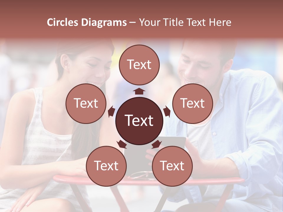 Students Computer Manhattan PowerPoint Template