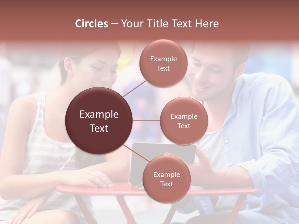 Students Computer Manhattan PowerPoint Template