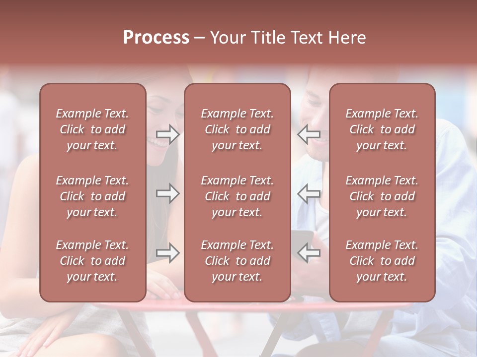 Students Computer Manhattan PowerPoint Template