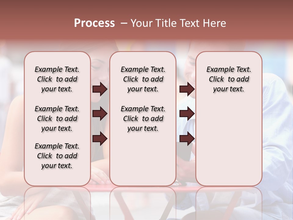 Students Computer Manhattan PowerPoint Template