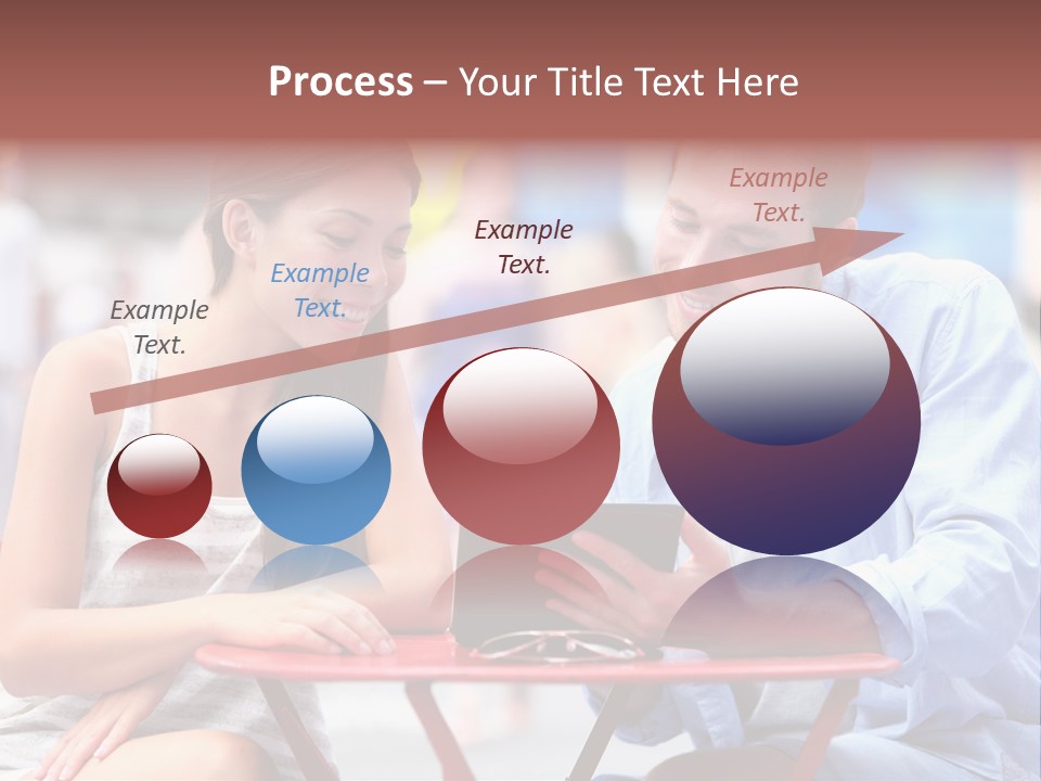 Students Computer Manhattan PowerPoint Template