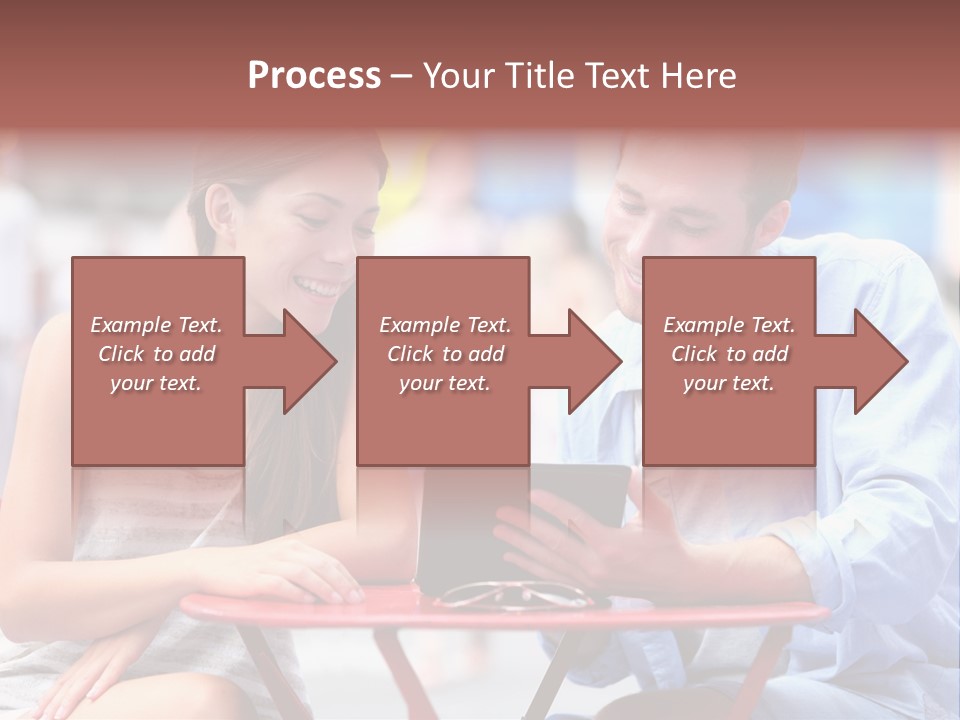 Students Computer Manhattan PowerPoint Template