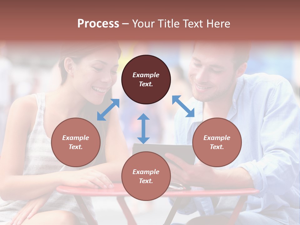 Students Computer Manhattan PowerPoint Template