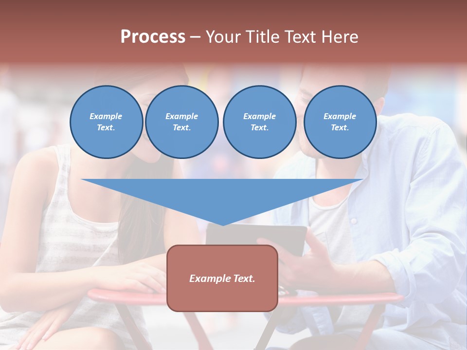 Students Computer Manhattan PowerPoint Template