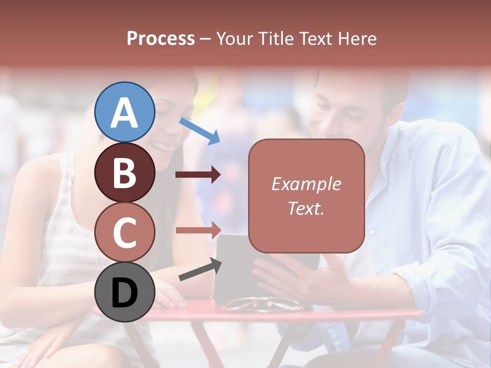 Students Computer Manhattan PowerPoint Template