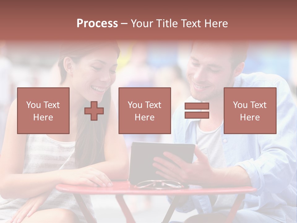 Students Computer Manhattan PowerPoint Template