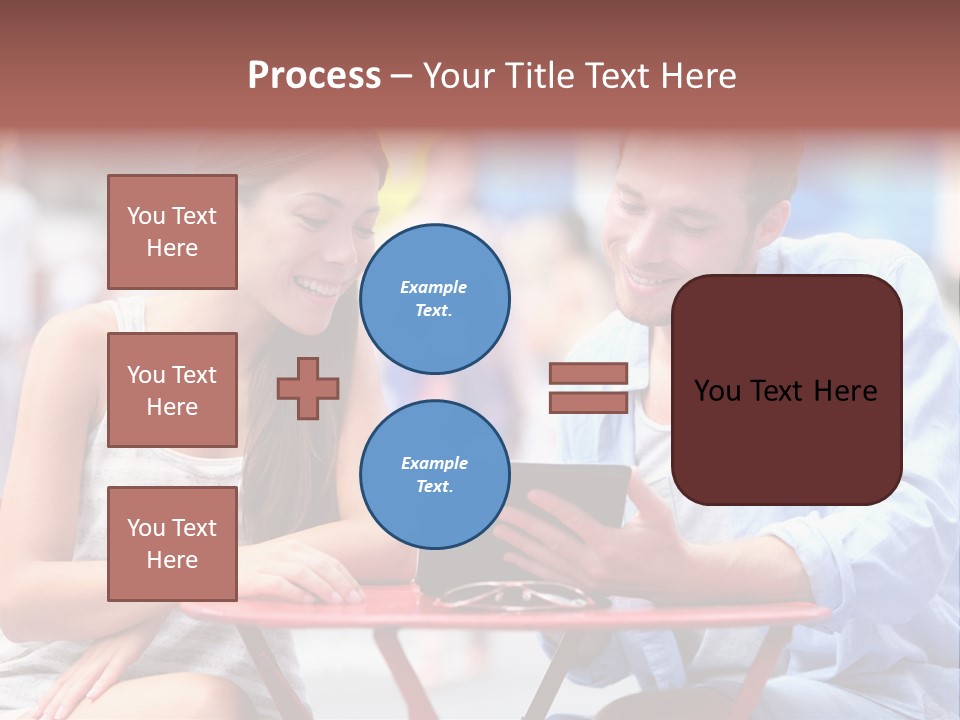 Students Computer Manhattan PowerPoint Template