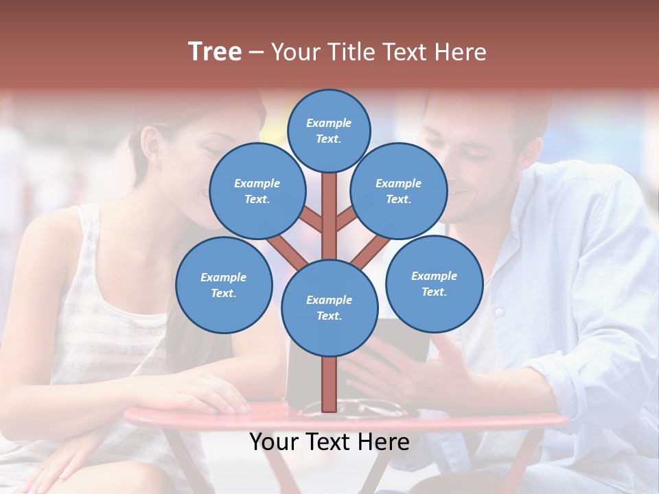 Students Computer Manhattan PowerPoint Template