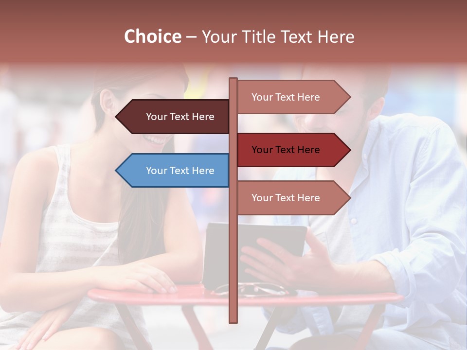 Students Computer Manhattan PowerPoint Template