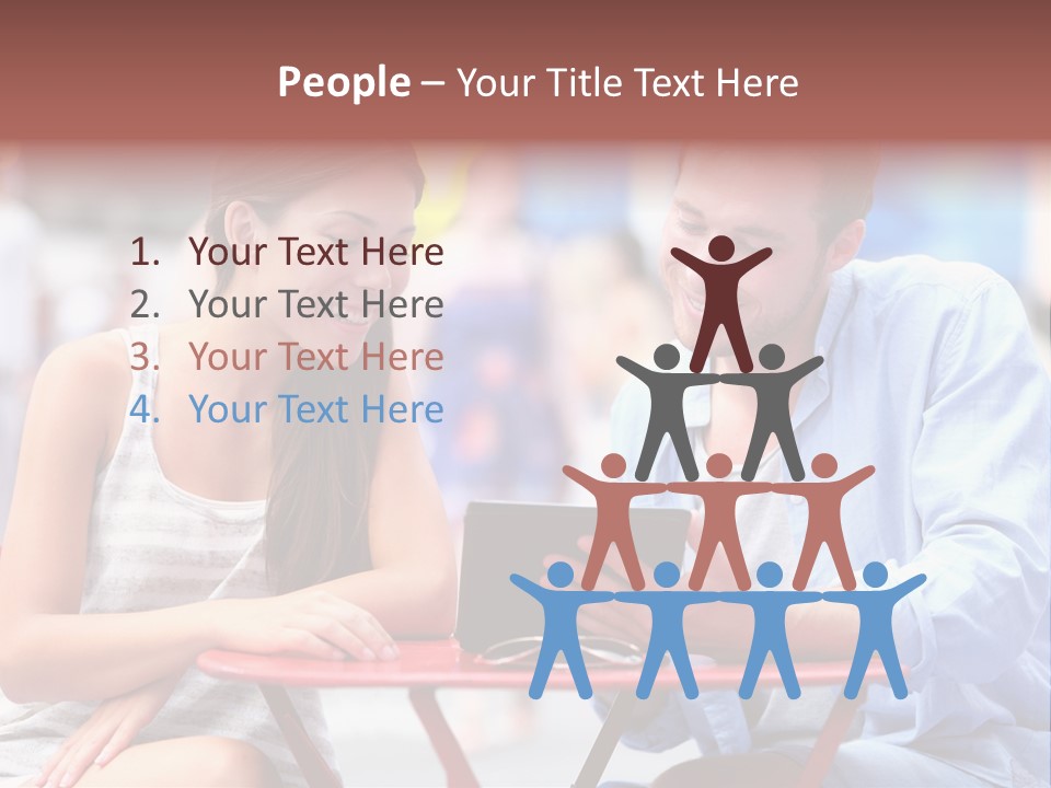 Students Computer Manhattan PowerPoint Template