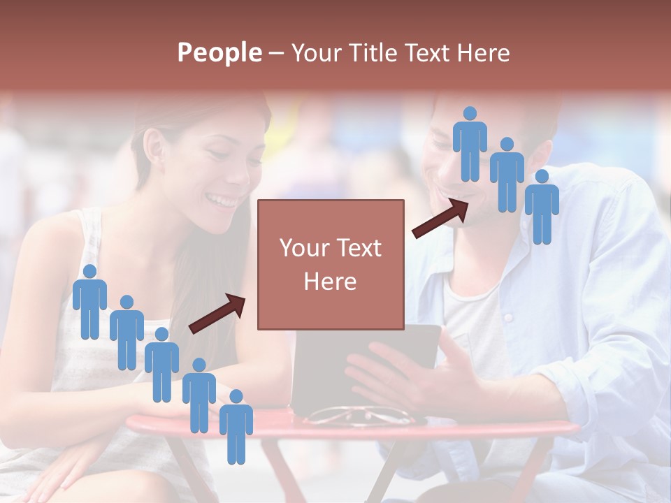 Students Computer Manhattan PowerPoint Template