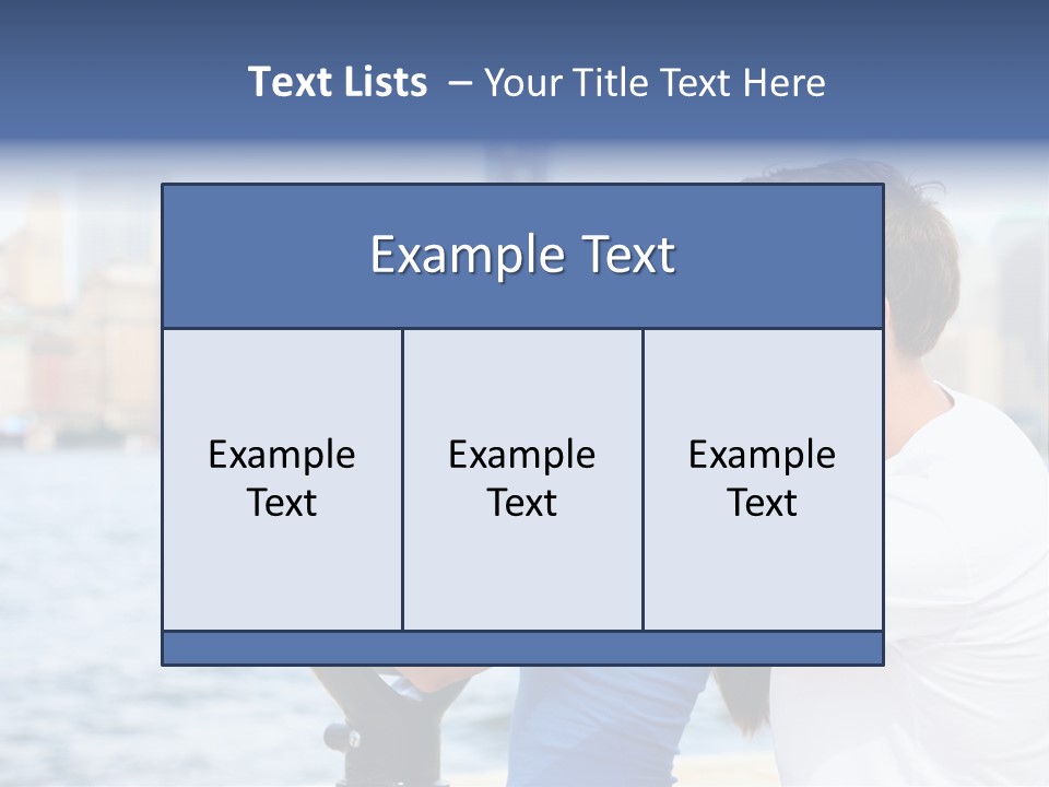 Ethnicity Mixed Race Persons PowerPoint Template