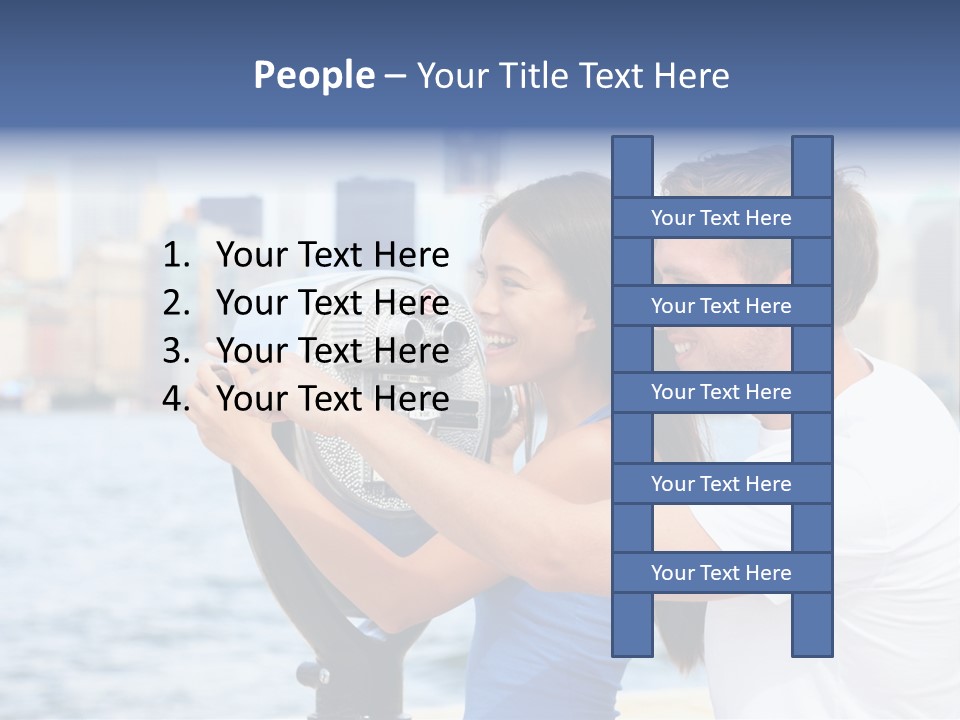 Ethnicity Mixed Race Persons PowerPoint Template