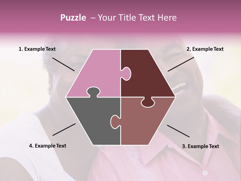 Grandmother Old Senior PowerPoint Template