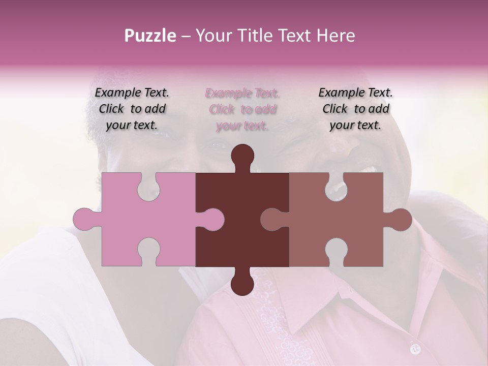 Grandmother Old Senior PowerPoint Template