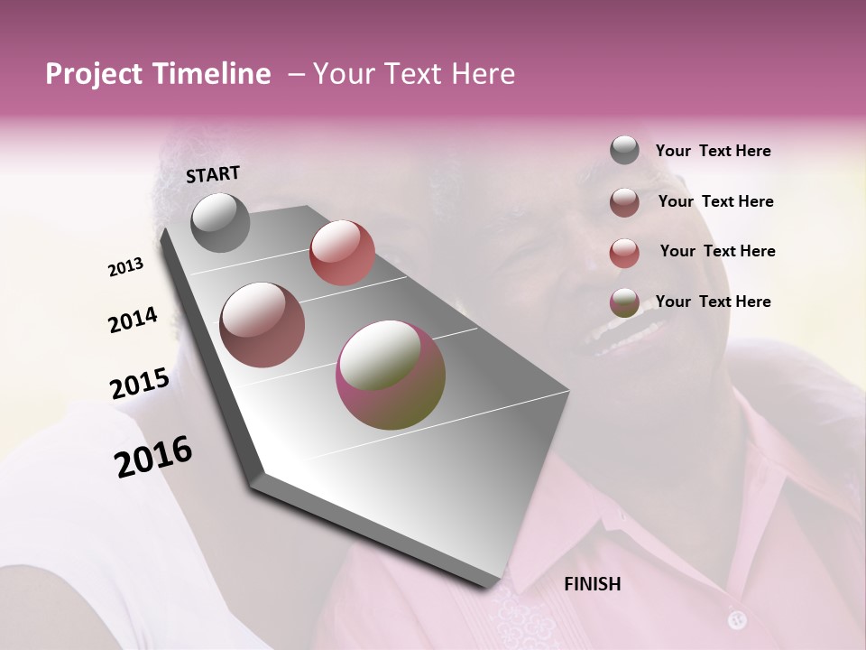 Grandmother Old Senior PowerPoint Template