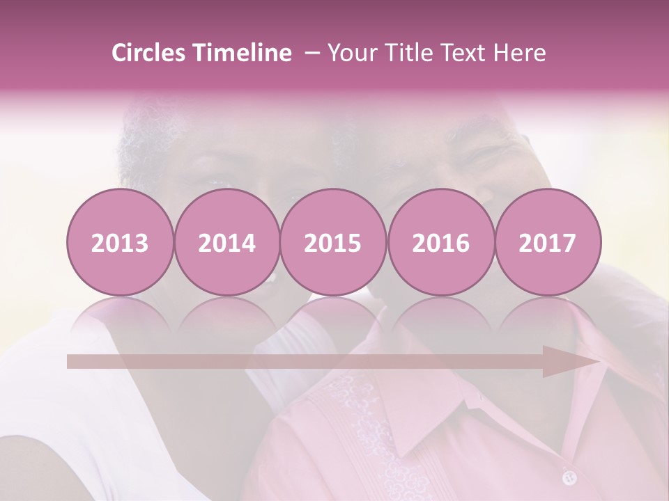 Grandmother Old Senior PowerPoint Template