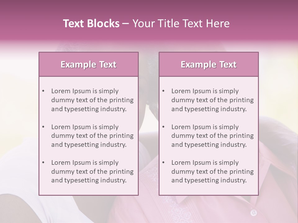 Grandmother Old Senior PowerPoint Template