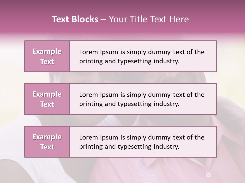 Grandmother Old Senior PowerPoint Template