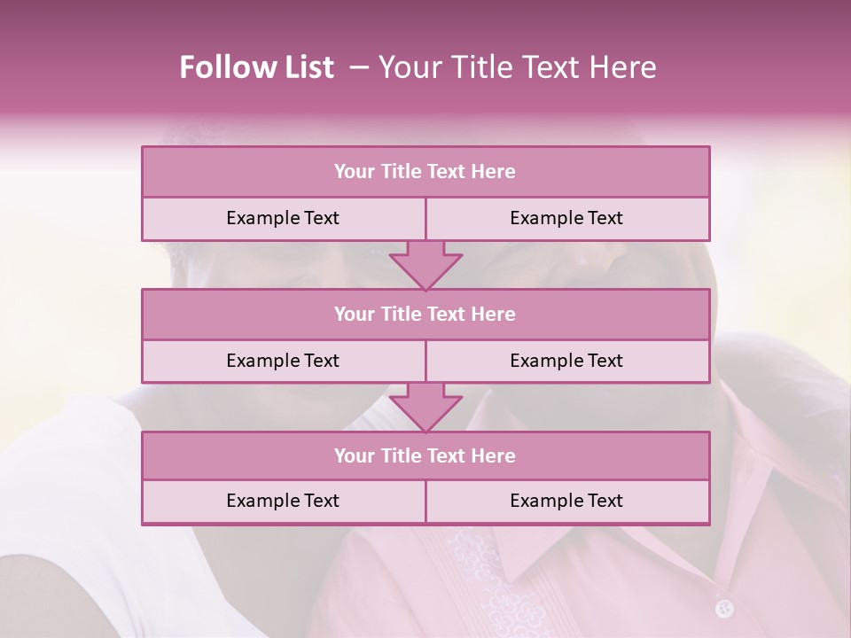 Grandmother Old Senior PowerPoint Template