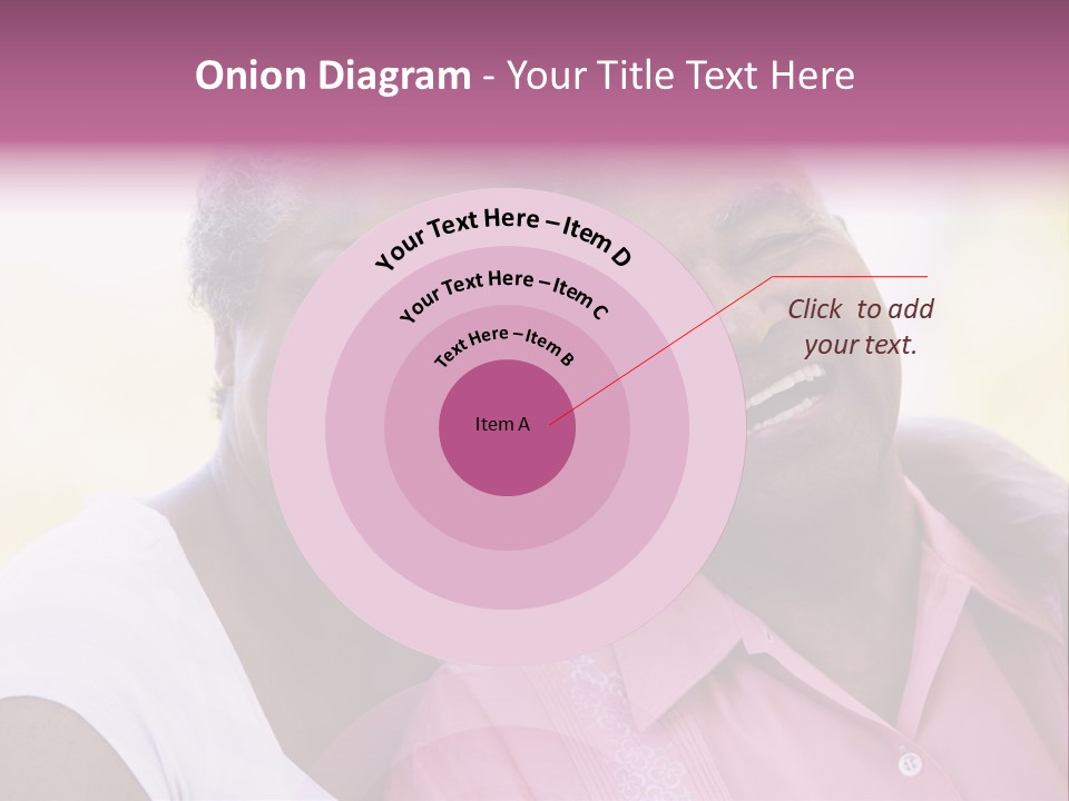 Grandmother Old Senior PowerPoint Template