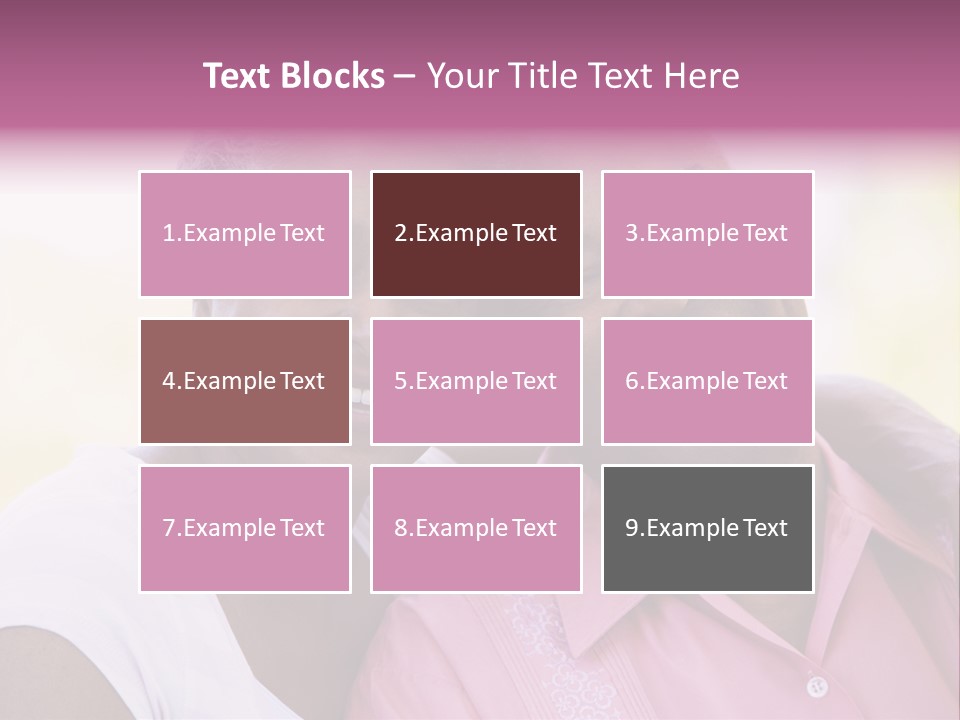 Grandmother Old Senior PowerPoint Template