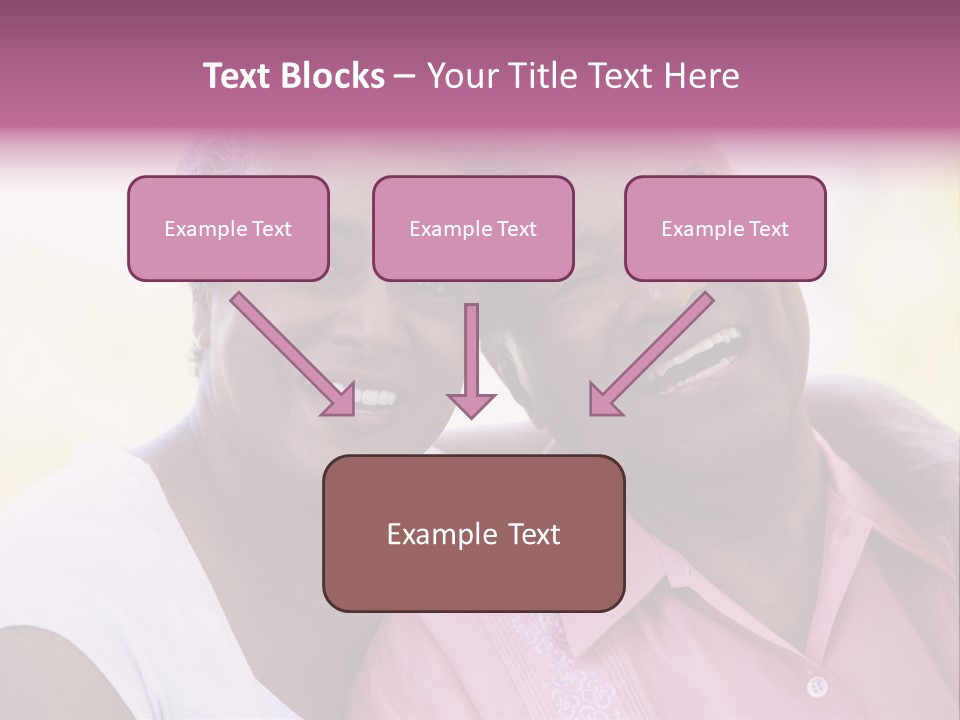 Grandmother Old Senior PowerPoint Template